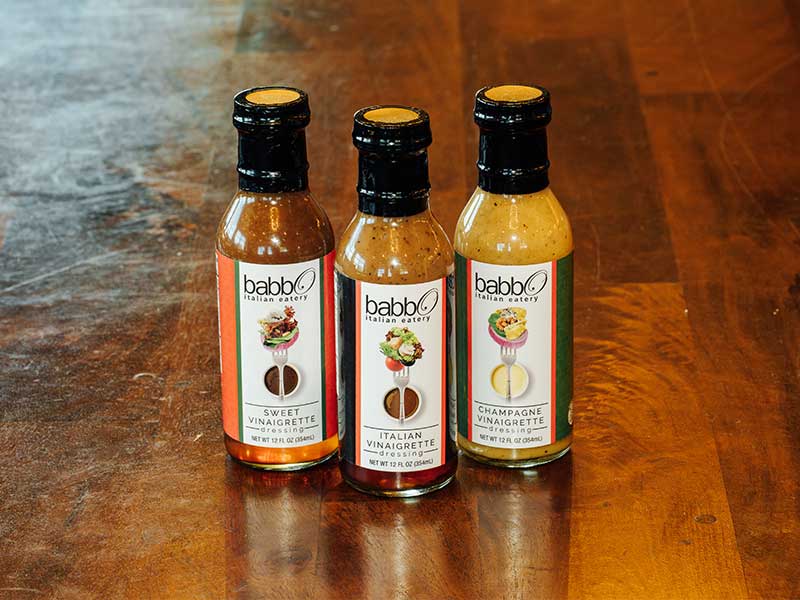 Pollack Products vinaigrette line - wholesale Italian, champagne, sweet dressings